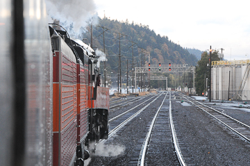 Washing the train